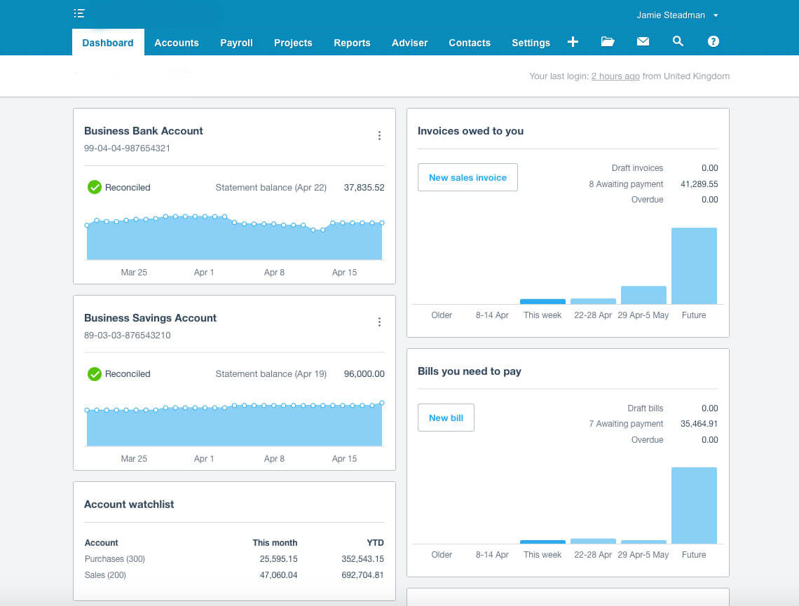 Xero Screenshot